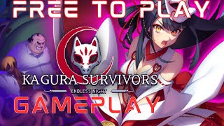 Kagura Survivors: Endless Night - Gameplay PC [STAGE 2] #KaguraSurvivors