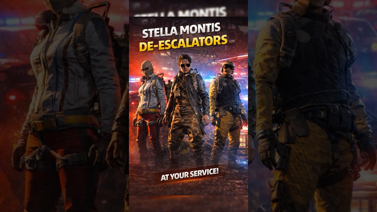 Stella Montis De-escalators! At your service! 