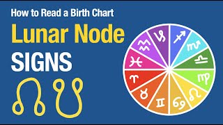 How to Read a Birth Chart: LUNAR NODES in the SIGNS ⭐️