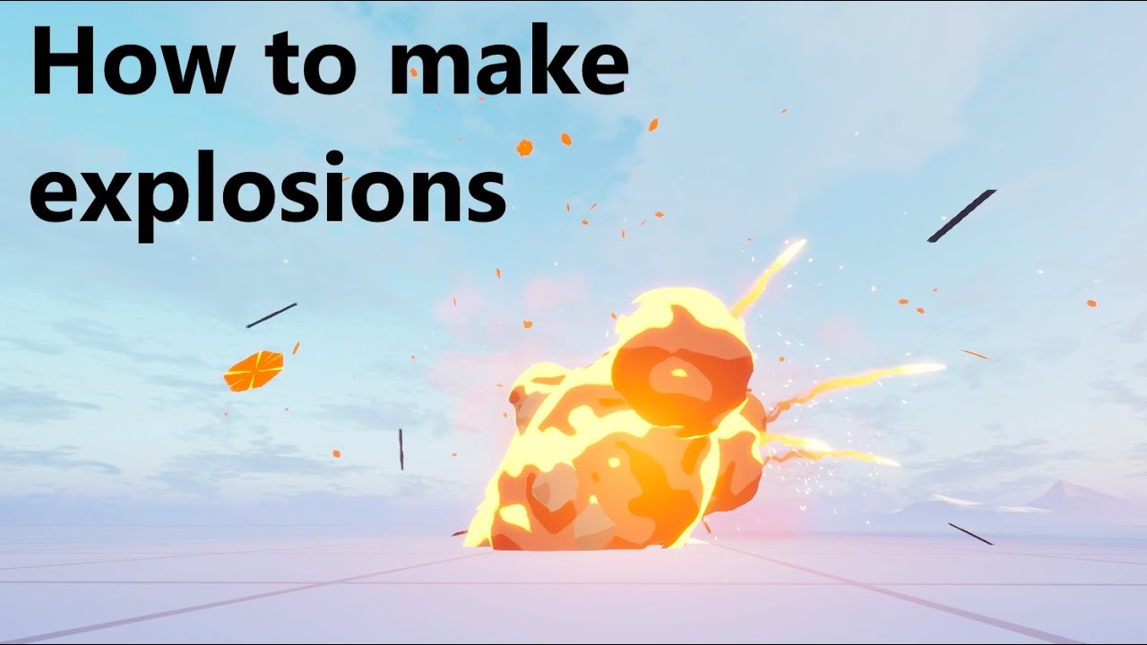 how to make an explosion (fortnite creative tutorial) YouTube