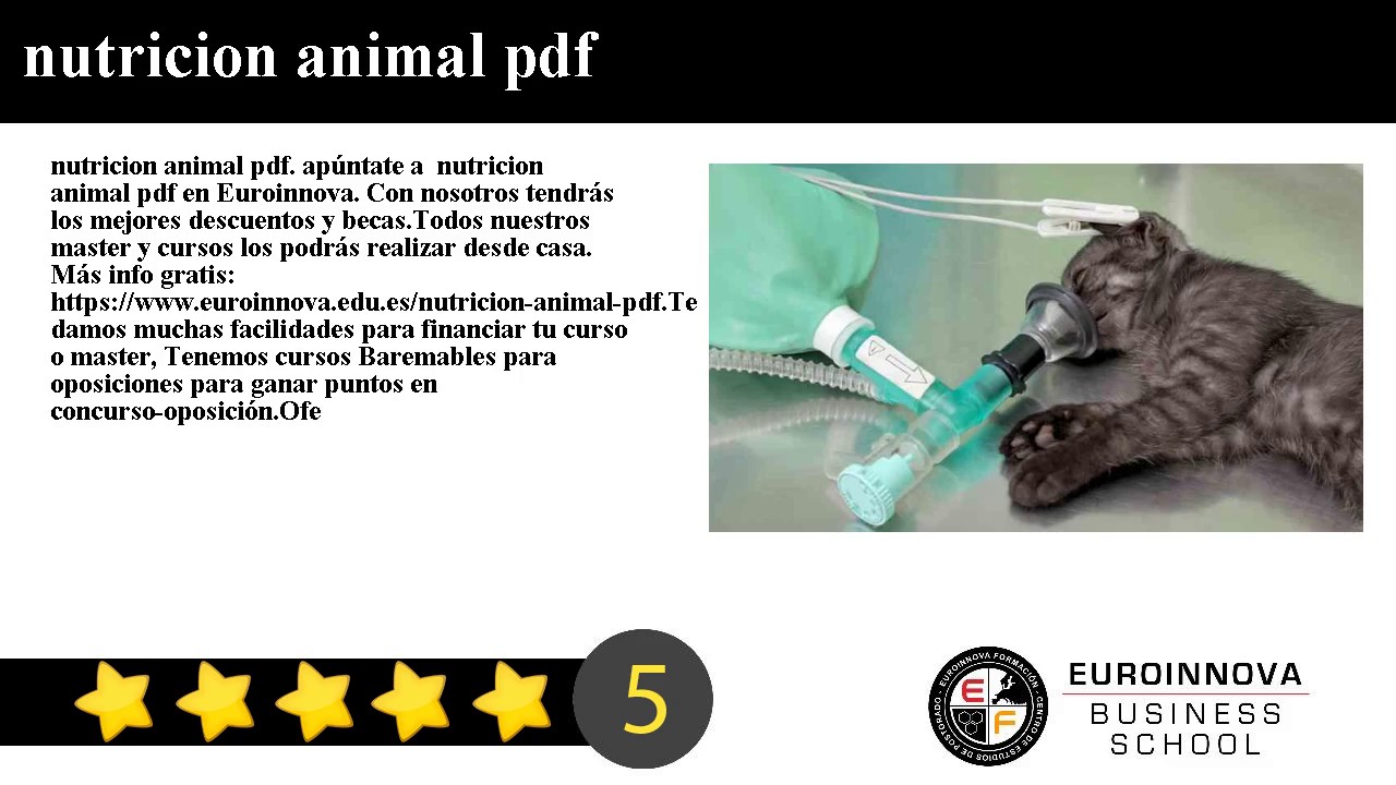 nutricion animal pdf - YouTube