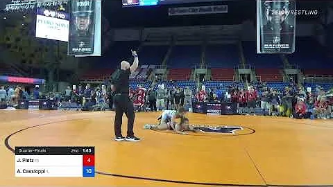 100 Lbs Quarterfinal - Jayleah Pletz, Pennsylvania...