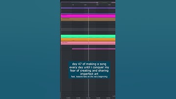 day 47 of making a song every day until i conquer my fear of creating and sharing imperfect art