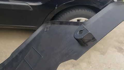 How to remove the center console side panel on a 2017 ford fusion