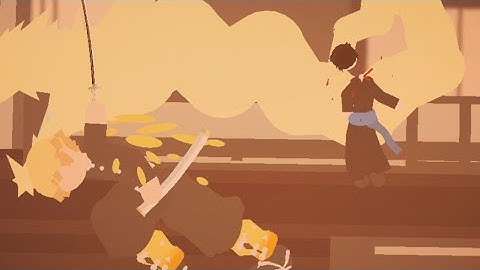 Zenitsu vs Kaigaku | Stick Nodes | Short Fight