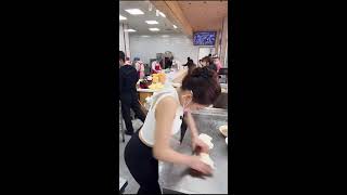 Raw Livestream | Shaobing Making from Scratch | Dough Pressing to Oven Loading