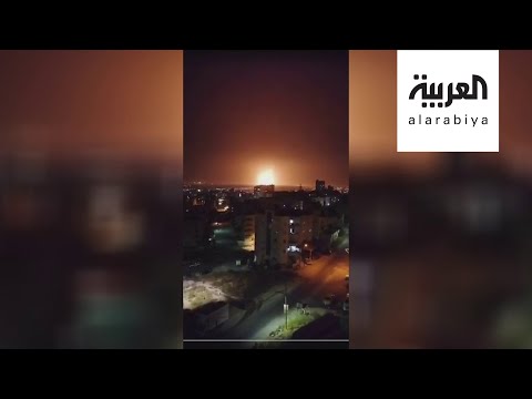 الأردن.. صور أولية لحريق كبير في مدينة الزرقاء الأردنية
