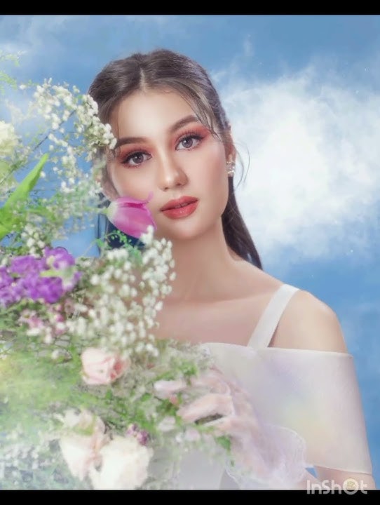 BAK BIDADARI🪽 || POTRET CANTIK ZOE ABBAS JACKSON MEMAKAI DRESS PUTIH🥰