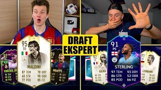 DRAFT EKSPERT - STERLING ROZRABIAKA! | LACHU vs ZWYKŁY KIBIC | FIFA 19