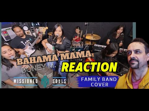 Bahama Mama by Boney M.  Missioned Souls  family band studio cover REACTION