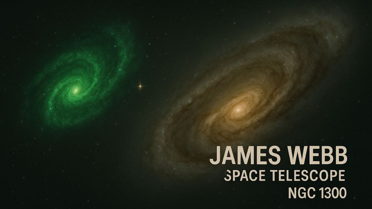 NGC 1300 Through James Webb’s Eyes: A Barred Spiral Galaxy Like You've Never Seen It Before