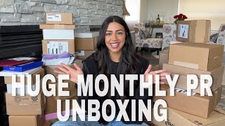 HUGE MONTHLY PR UNBOXING! - March 2026 (The second largest unboxing I’ve ever done! 👀) | Prya Athwal