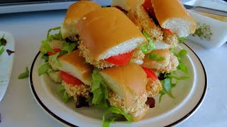 Shrimp Po Boy Sliders - You Can Make It by Old Fat Guy Cooking 379 views 3 years ago 12 minutes, 33 seconds
