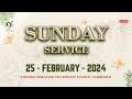 25feb2024  sunday service  chennai cfc tambaram