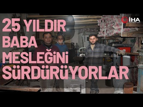 Yüksekovalı Üç Kardeş 25 Yıldır Baba Mesleğini Sürdürüyor