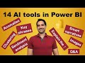 14 AI tools in Power BI