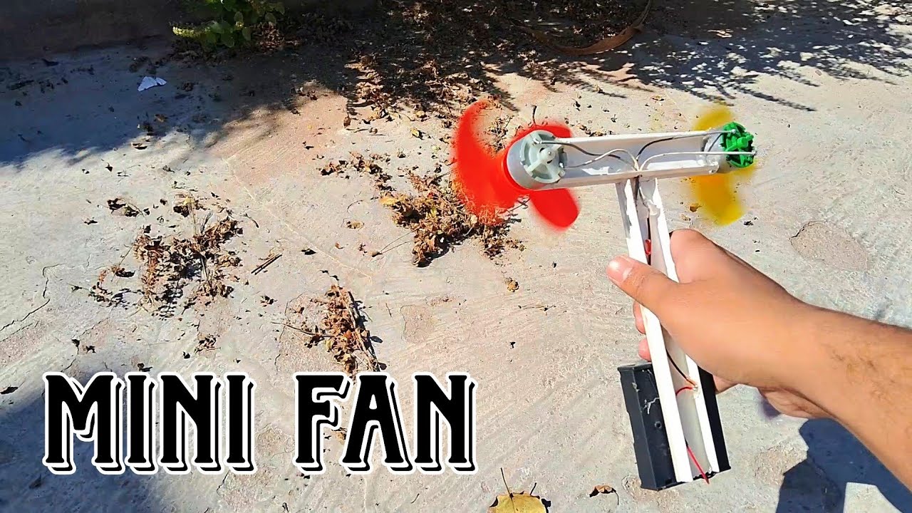 Mini Fan Make How to make a Mini Fan || THE UM || - YouTube