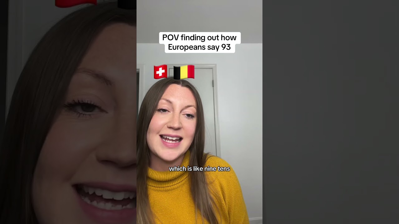 Repost of my 2025 most viewed video! How Europeans say 93 #funny #languages #languagelearning #learn