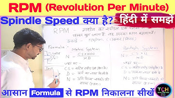 revolution per minute| rpm | spindle speed in cnc machine| rpm formula| rpm cnc machine|