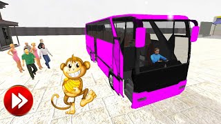 Uphill Off-road Bus Driving At Snow #1 - Bus Simulator Games Android and iOS screenshot 4