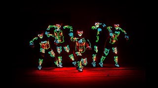 Neon show  Laser man  Неоновое шоу  Лазер мен  Лазерное шоу  Laser show