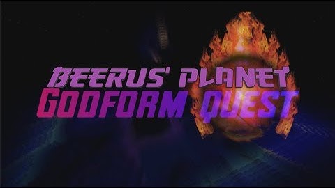 Dragon Block Zero S- Beerus Planet: Godform quest // Official trailer