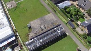 Bunker, Atlantikwall by drone Baupunkt 88 Hoek van Holland