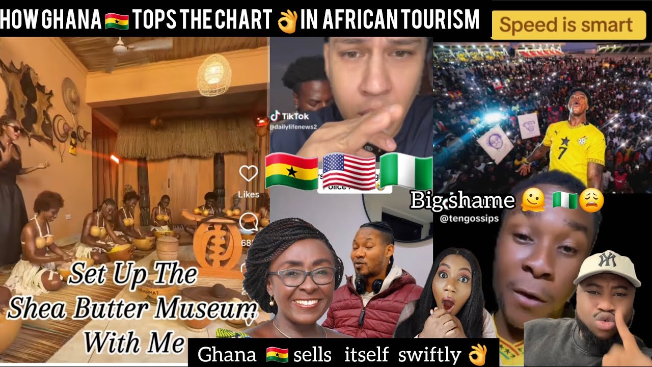 THE HIDDEN SECRET 🙊 BEHIND SPEED'S🇺🇸GHANA'S🇬🇭BOOMING💥TOURISM &CULTURE EXPOSED😳🙆‍♀️