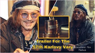 Johnny Depp Celebrates Memories Of 2 Years Ago With A Cheeky Trailer For The Czech Film Festival