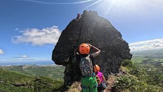 JE COMBATS MA PEUR ! LE VERTIGE ! Mauritius hiking.