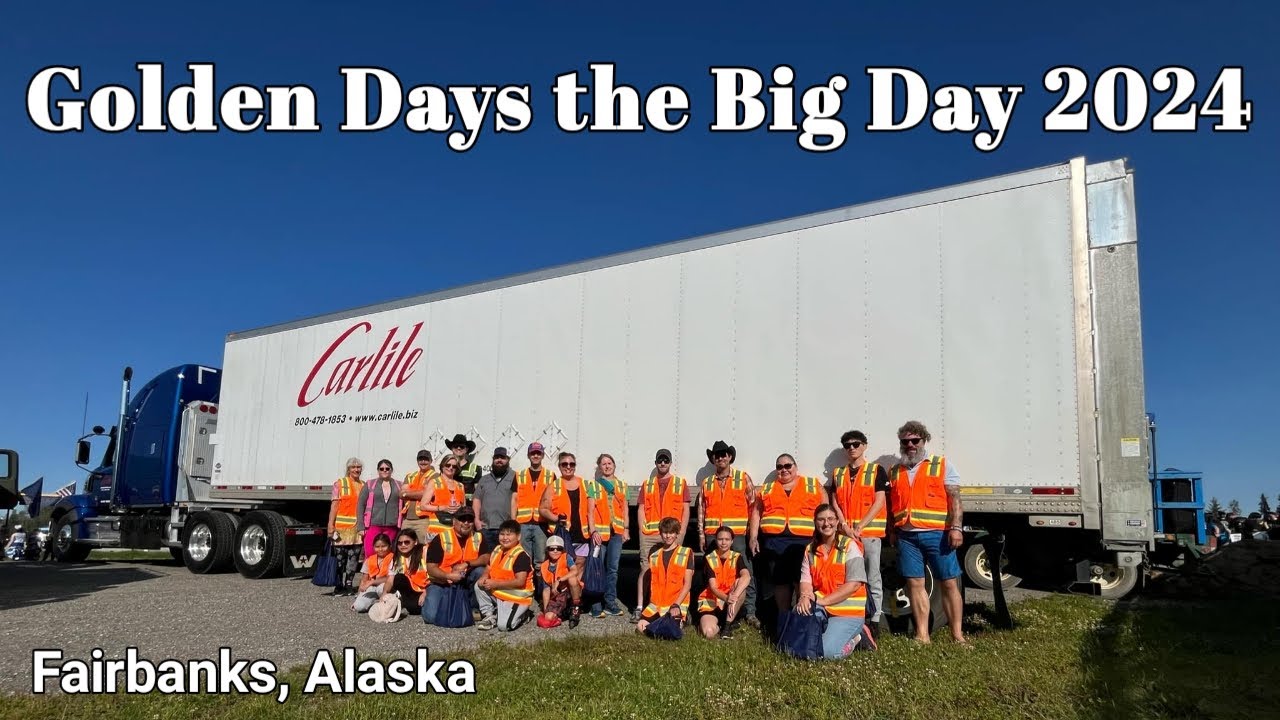 Golden Days Big Day 2024 | Fairbanks, Alaska | Alaskan Bears Vlogs ...