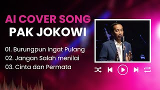 Dengerin 3 Lagu Tembang Kenangan, Pak Jokowi Nge-cover Asyik Banget! ( ai cover song ) AI Cover Song