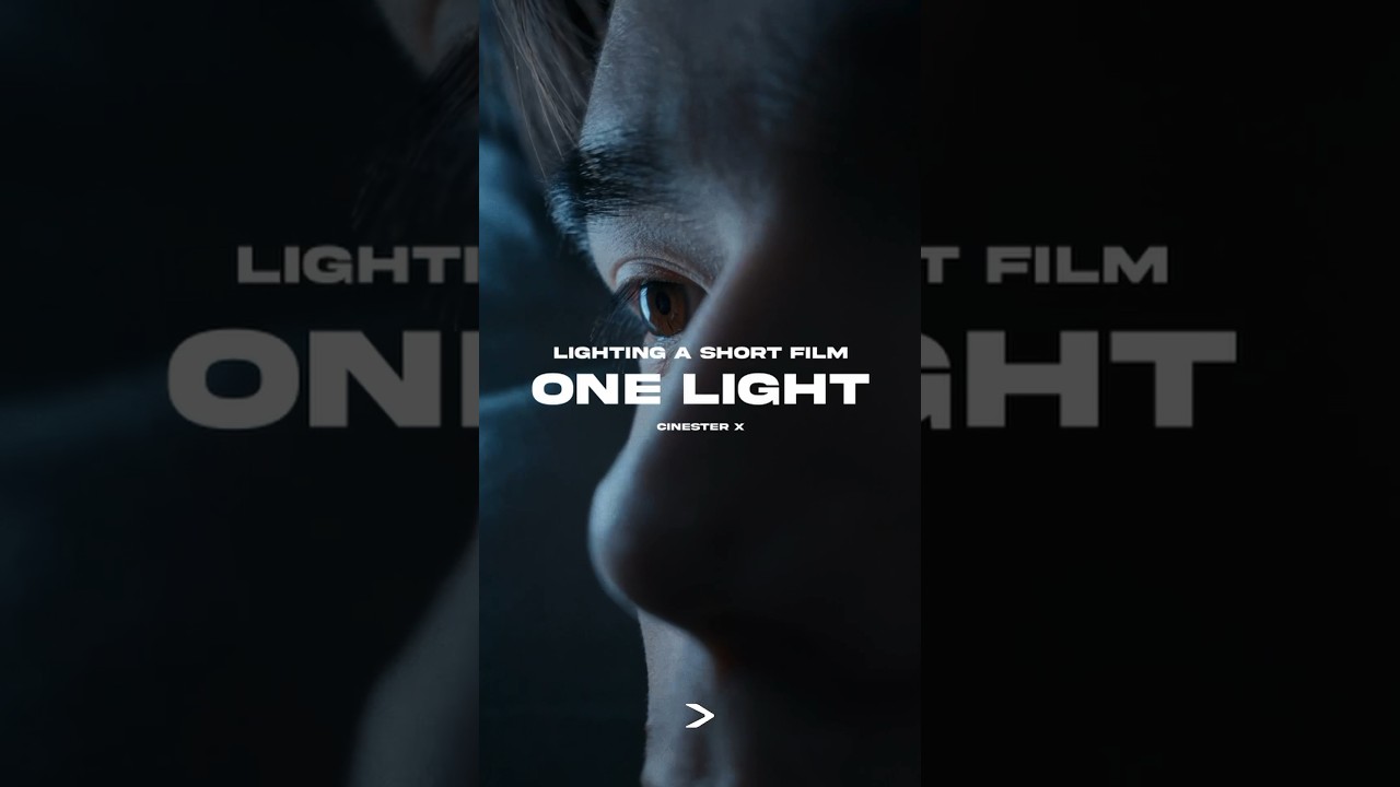 I Lit My With Only One Light! #aputure #aputurelighting #sonyfx3 #cinesterx