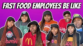 FAST FOOD EMPLOYEES BE LIKE || MAMAA.ARII *SUPER COMPILATION*