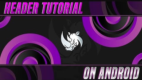 Header Tutorial on android | How to make abstract banner || EP.5