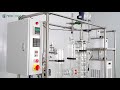 YMD-150 Glass Wiped Film Molecular Distillation- YHCHEM