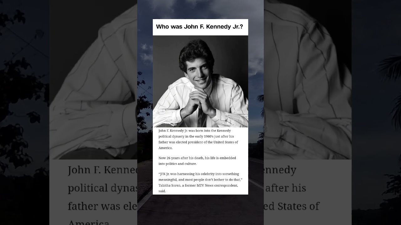Who Was John F Kennedy Jr 