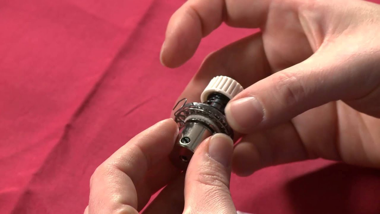 Changing Check Spring and Tension Assembly on Gammill Longarm - YouTube