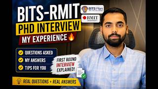 🎓 I Faced BITS-RMIT PhD Interview! Here’s What Happened