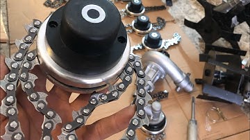 Lưỡi cắt xich lắp máy cắt cỏ  an toàn hiệu quả