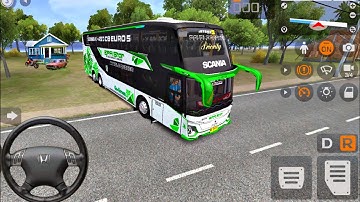 New Scania Double Decker Bus Driving 😍 | IAS Android Gameplay | BUSSID x IAS Realistic Simulator