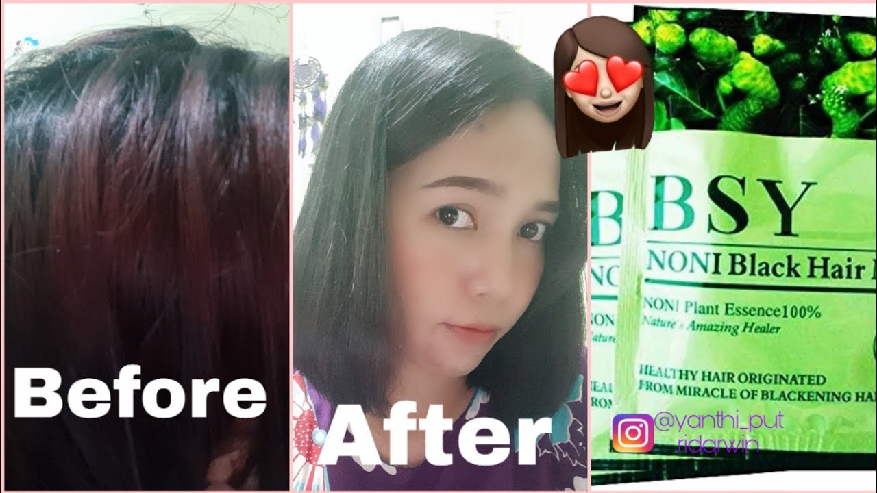 Testimoni Noni  Black Hair Magic Pewarna  Rambut  YouTube