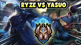 [Best Ryze NA] How to Play Ryze vs YASUO (Challenger Mid Guide)