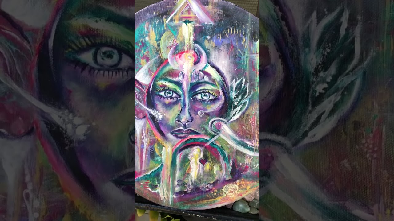 THE LISTENER - Multi-Dimensional Art by Vanessa Sumner