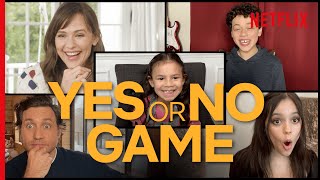 The Yes Day Cast Play The Yes/No Game | Netflix