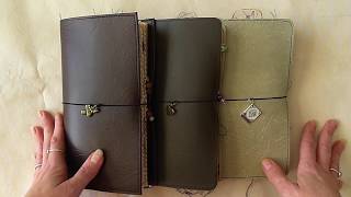 Standard Size Faux Leather Travellers Notebooks