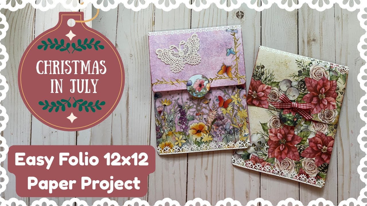 Quick & Easy Folio 12x12 Tutorial Paper Projects (Giveaway Ended) onesheetwonder