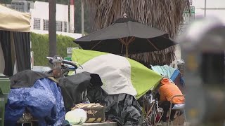 Homeless encampments adjacent to Beverly Hills