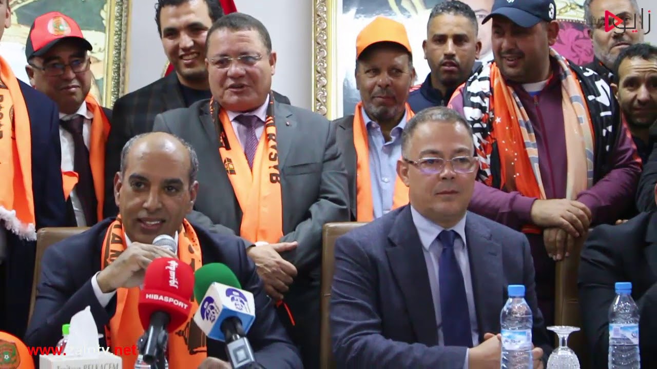 فيديو : هكذا استقبل عامل الأقليم فريق نهضة بركان