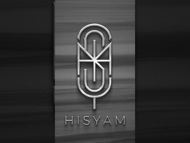 logo nama Hisyam #logonama #namelogo #desainlogo #logodesign #gears5 class=